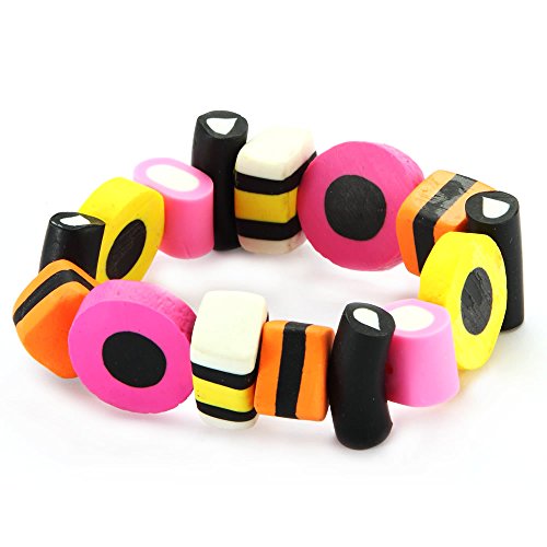 Joe Cool Armband mit Lakritze-Perlen