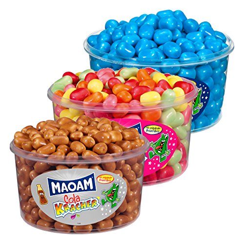 Haribo Maoam, 3er Set, 265 Stück, 1200g