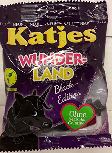 Katjes Wunderland Fruchtgummi Black-Edition (2 x 200g)