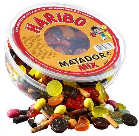 Haribo Matador Mix 1kg Dose