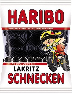 Haribo Lakritz-Schnecken