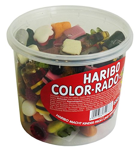 Haribo Color-Rado in Geschenkdose, 1er Pack (1 x 650g)