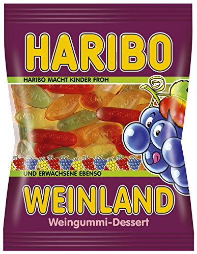 Haribo WEINLAND WEINGUMMI, 20er Pack (20 x 200 g)