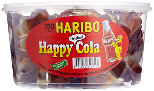 Haribo Happy Cola, 3er Pack (3x 1.2 kg Dose)