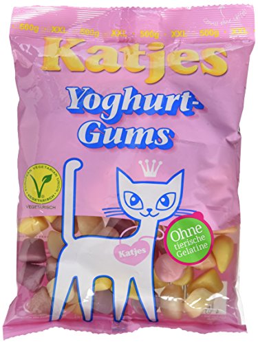 Katjes Yoghurt Gums, 4 -er Pack (4x 500 g)