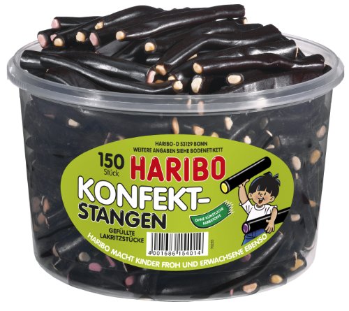 Lakritzprodukte – Konfekt-Stangen