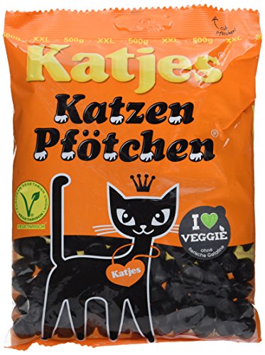 Katjes Katzen Pfötchen, 3er Pack (3 x 500 g)