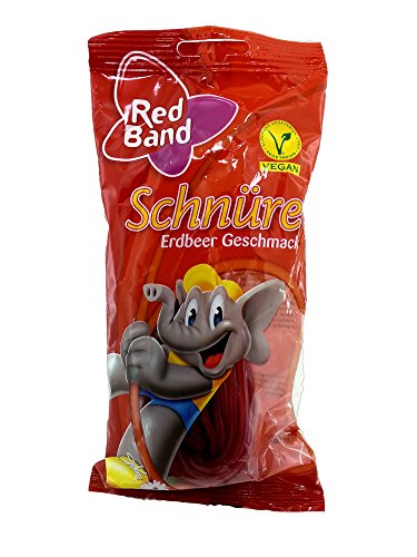 Red Band – Erdbeerschnüre – 100g