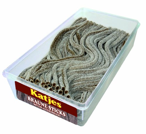 Katjes Braune Sticks 200 Stück, 1-er Pack (1 x 1.4 kg)