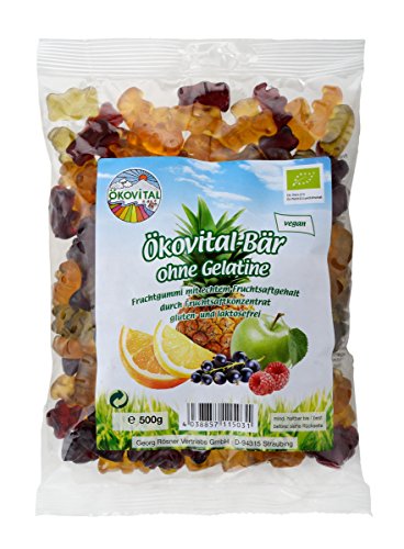 Ökovital Bär ohne Gelatine, 500 g