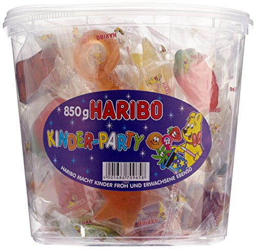 Haribo Kinder-Party verschiedene Minibeutel,1er Pack (1x 850 g)