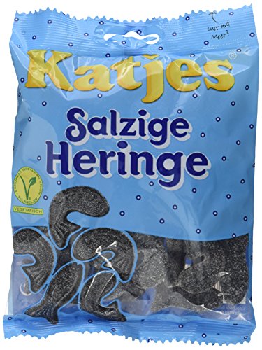 Katjes Salzige Heringe, 10er Pack (10 x 200 g)