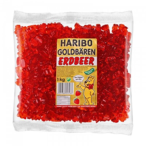 Haribo Goldbären Erdbeere sortenrein