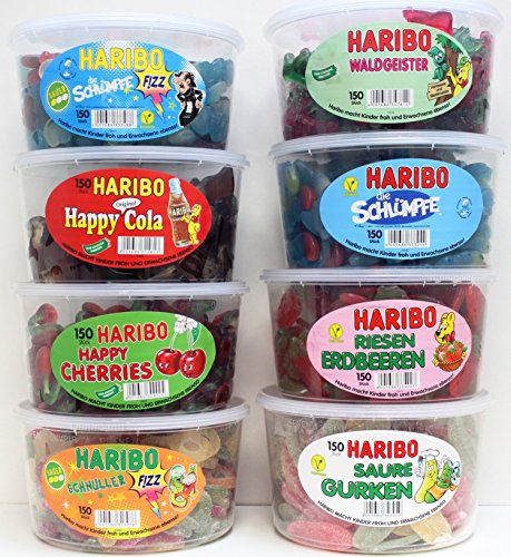 Haribo Mix Frühjahrspaket, 8er Pack, 10,2 kg