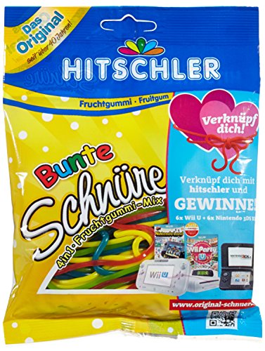 HITSCHLER Bunte Schnüre, 15er Pack (15 x 125 g)